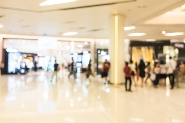 Centro comercial borrão — Fotografia de Stock