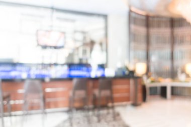 Otel lobi salonu bulanıklık