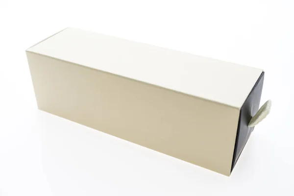 White paper box — Stock Photo, Image