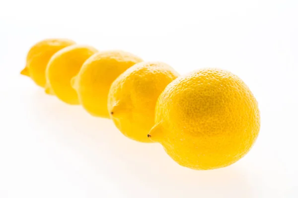 Gelbe Zitronenfrucht — Stockfoto
