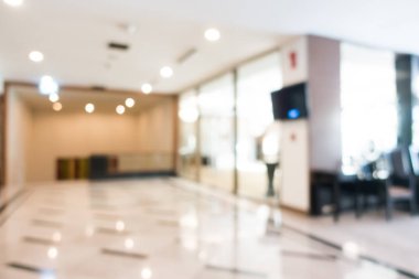 otel bulanıklık ve iç arka plan için lobi