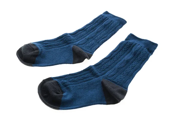 Pair of cotton sock for clothing — Stock Photo, Image