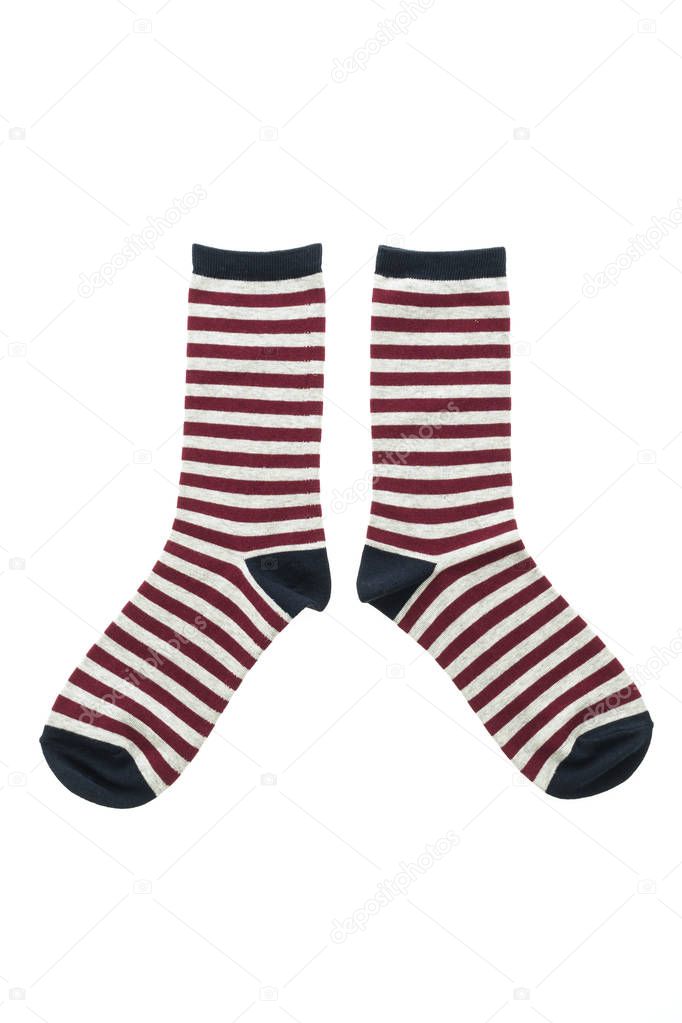 Pair of cotton sock for clothing