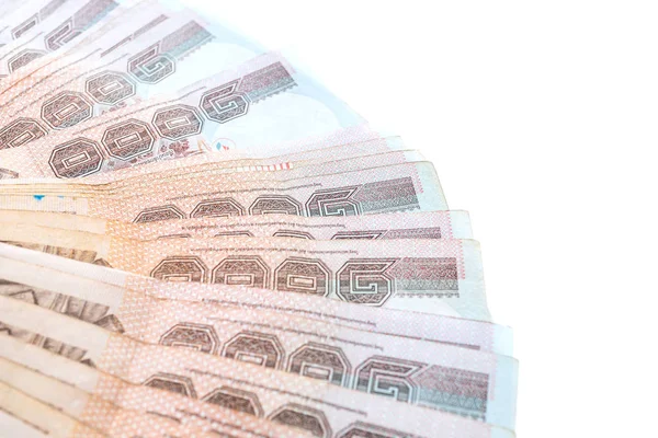 Thai banknote and cash — Stock Photo, Image