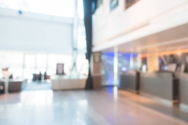 Otel lobi salonu bulanıklık
