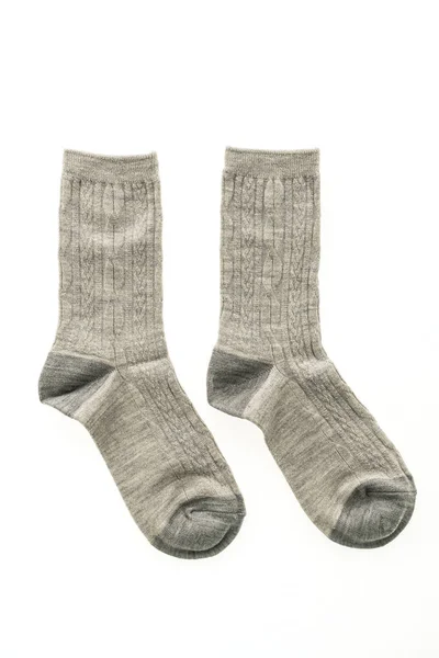 Пара бавовняного носка для одягу — стокове фото