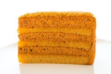 Tay çay pasta tatlı beyaz plaka