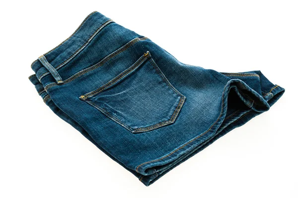 Spodnie krótkie jean moda dla kobiet — Zdjęcie stockowe
