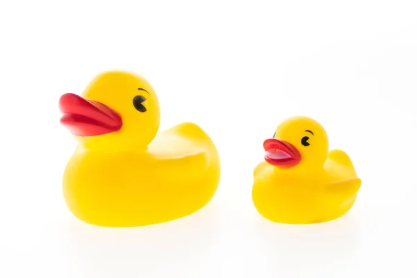Gele rubber duck speelgoed — Stockfoto