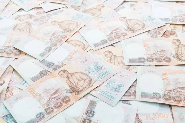 태국 지폐 및 현금 — 스톡 사진