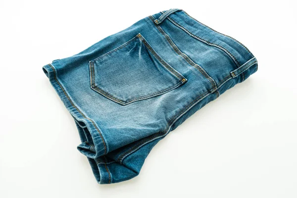 Mode pantalon court en jean pour femmes — Photo