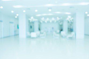 Soyut bulanıklık hastane ve klinik iç