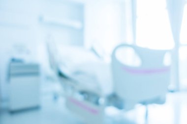 Soyut bulanıklık hastane ve klinik iç