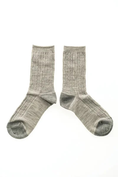 Pair of cotton sock for clothing — Stock Photo, Image