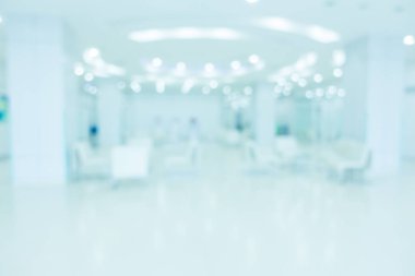 Soyut bulanıklık hastane ve klinik iç