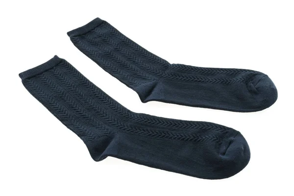 Пара хлопковых носков для одежды — стоковое фото