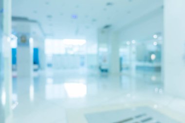 Soyut bulanıklık hastane ve klinik iç