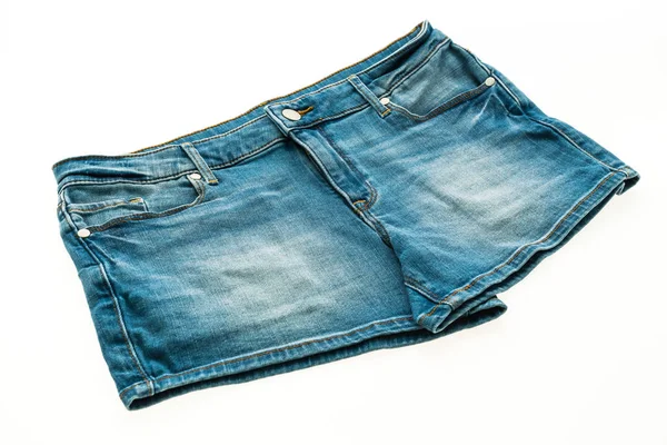 Pantalones cortos de jean de moda para mujer —  Fotos de Stock