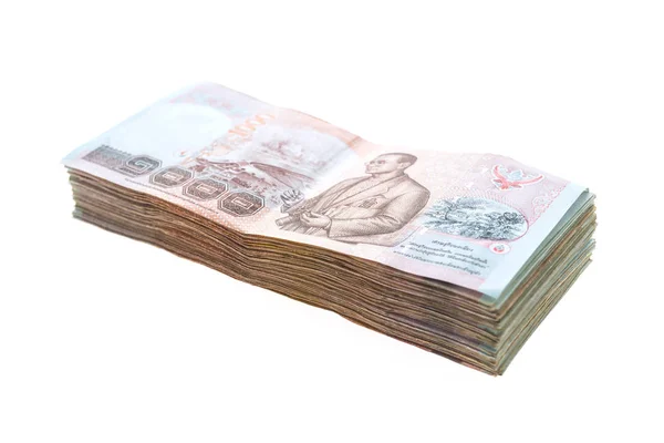 태국 지폐 및 현금 — 스톡 사진