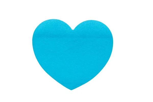 Heart paper note — Stock Photo, Image