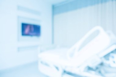 Soyut bulanıklık hastane ve klinik iç