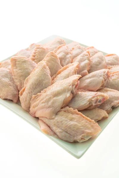 Raw chicken meat and wing — Stock Photo, Image