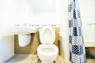 Soyut bulanıklık tuvalet