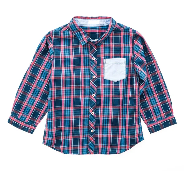 タータン チェックや格子縞のシャツ — ストック写真