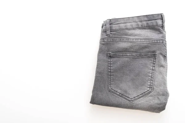 Moda jeans grises para ropa — Foto de Stock