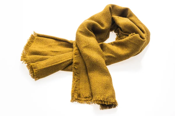 Moda sarı eşarp kış sezonu — Stok fotoğraf