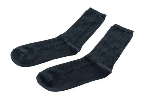 Pair of cotton sock for clothing — Stock Photo, Image