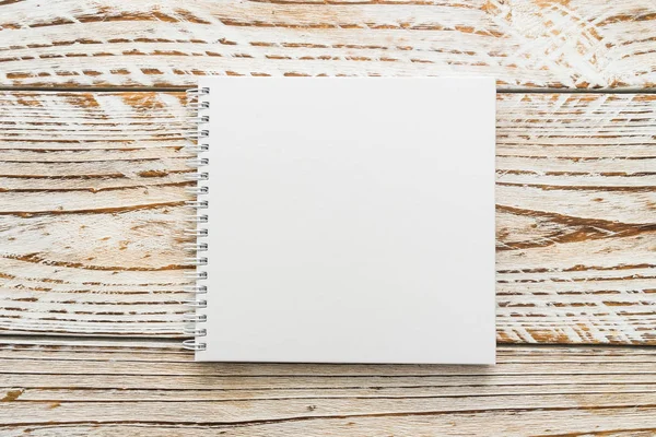 Libro blanco en blanco — Foto de Stock