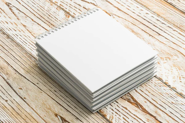 Libros blancos en blanco —  Fotos de Stock
