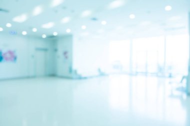 Soyut bulanıklık hastane ve klinik iç