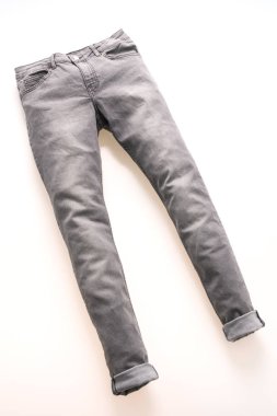 Moda gri kot giyim için