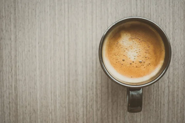 Kawa latte w kubek — Zdjęcie stockowe