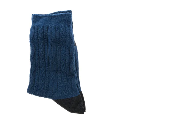Coppia di calzini in cotone per abbigliamento — Foto Stock