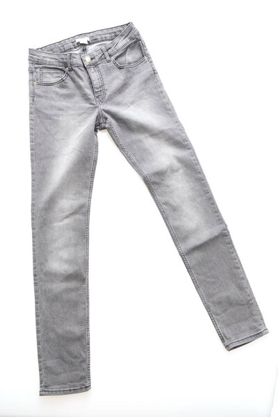 Мода серые джинсы для одежды
