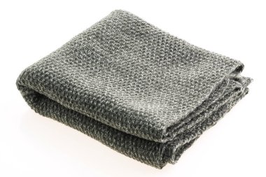 Gri eşarp giyim için