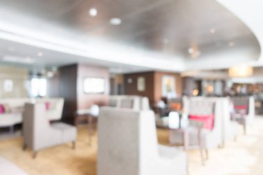 Otel lobi salonu bulanıklık