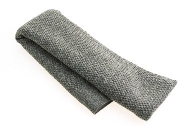 Gri eşarp giyim için