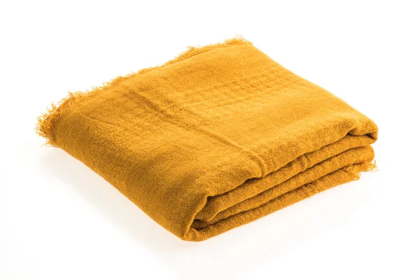 Foulard jaune pour vêtements — Photo
