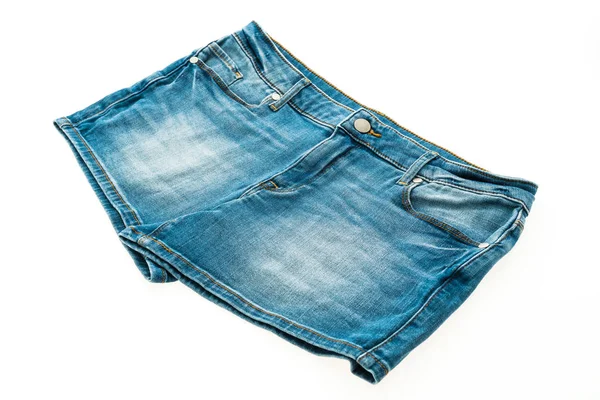 Pantalones cortos de jean de moda para mujer —  Fotos de Stock