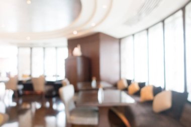 Otel lobi salonu bulanıklık