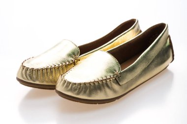 lüks moda altın kadın ayakkabı