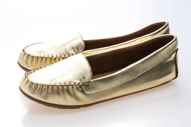 lüks moda altın kadın ayakkabı