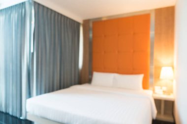 Soyut bulanıklık yatak odası