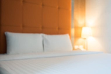 Soyut bulanıklık yatak odası