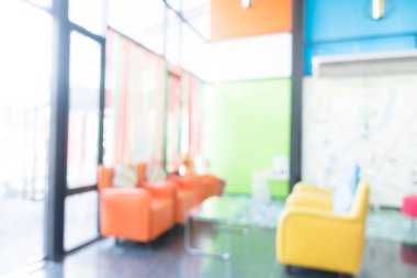 Soyut bulanıklık lobi ve otel iç