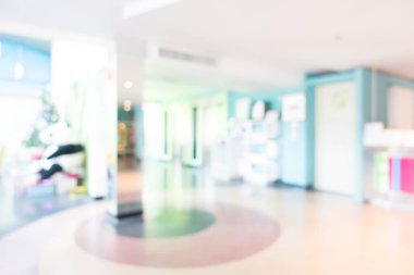 Soyut bulanıklık lobi ve otel iç